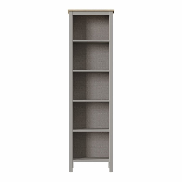 Hanah Home Estantería Gris y Roble Hanah Home Estantería Gris y Roble
